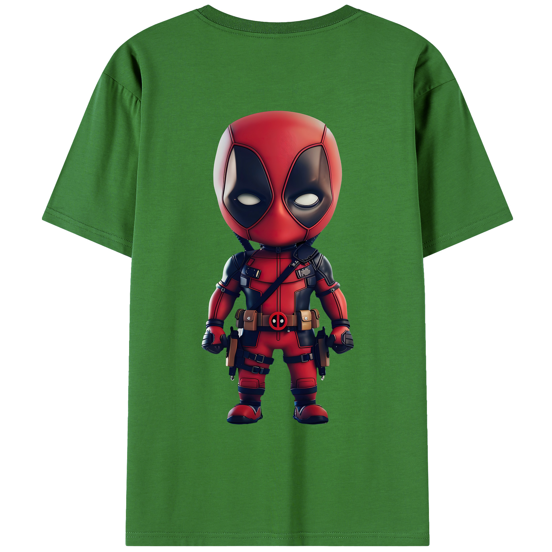 （画像用） Deadpool デッドプール レディース半袖Tシャツ(バックプリント)